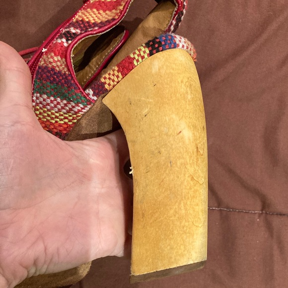 Jeffrey Campbell Lana Boota in Multi Color RARE - Picture 4 of 7